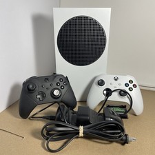 Microsoft Xbox Series S 512GB White Console System With Elite Controller READ