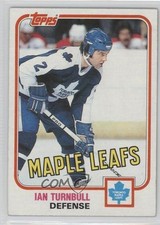 1981-82 Topps Ian Turnbull #42 2f4