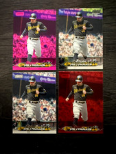 Bryan Reynolds 2024 Topps Stadium Club Red & Pink Foils, Chrome $ Base #257