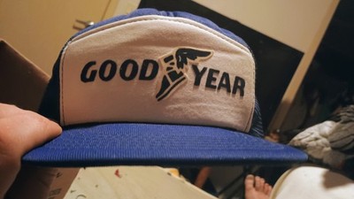 GOODYEAR Vintage 7 Panel Snapback Cap Hat by Young An