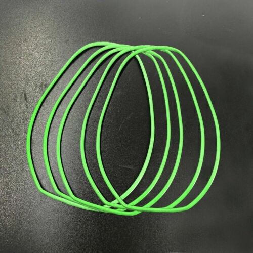 5x Green Used Waterproof Weatherproof rubber gaskets For xts5000 Portable Radio