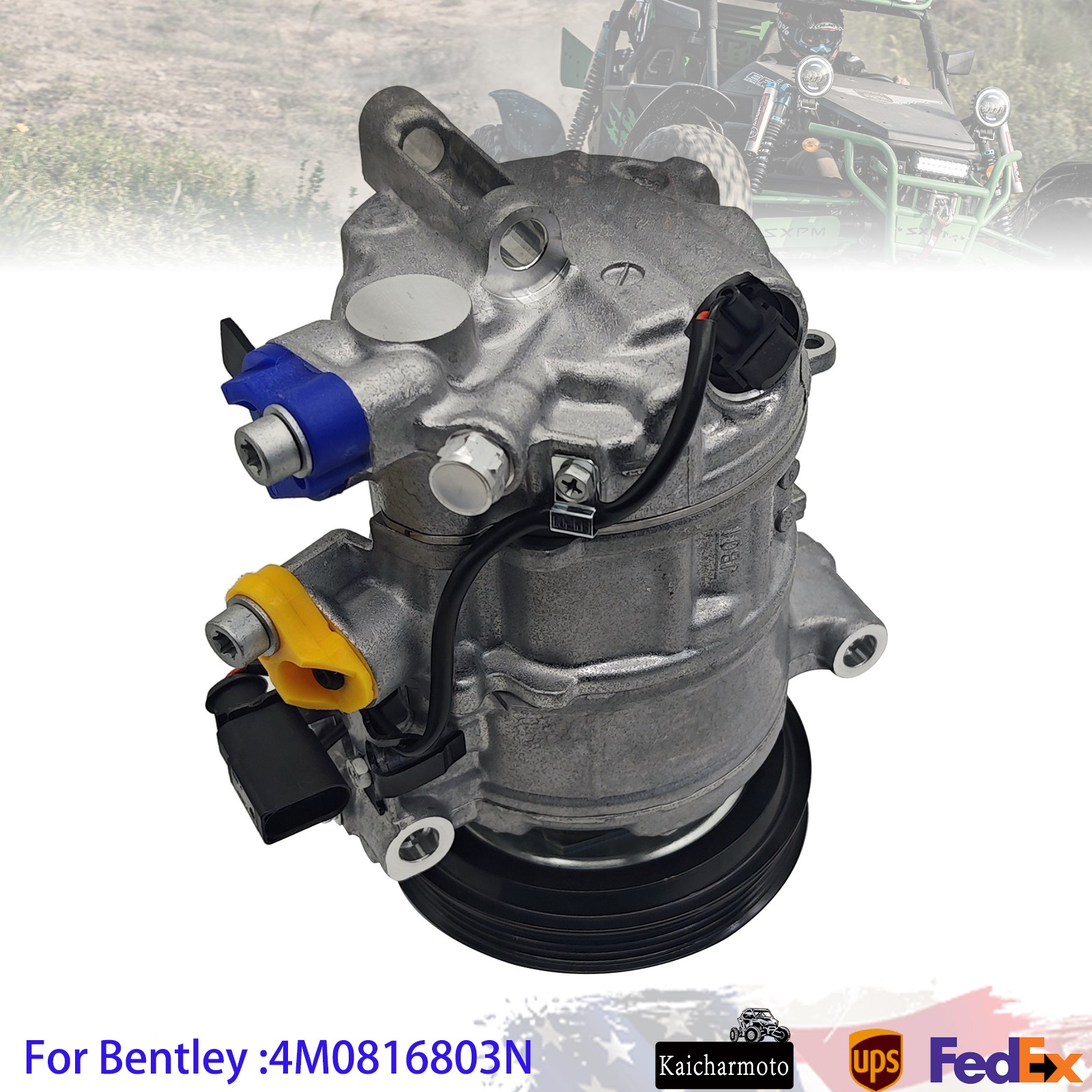 NEW A/C Compressor For 2017-2023 Bentley Bentayga W12 6.0L US 4M0816803N