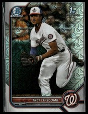 2022 Bowman Draft #BDC-197 Trey Lipscomb Chrome Asia Refractor