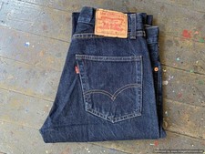 LVC Levis Vintage Clothing 505-0217 Jeans Selvedge Denim 30x29 Dark Wash Big E