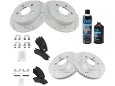 For 1997-2004 Buick Regal Brake Pad and Rotor Kit Front and Rear 47357JYFF 1998