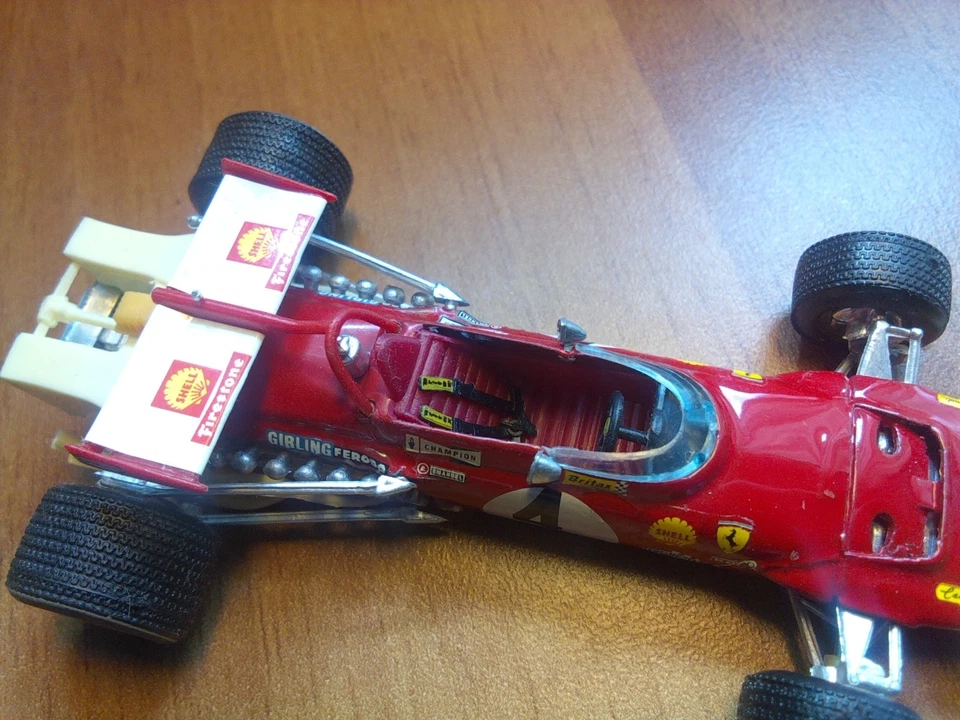 Modellismo Statico Auto 1/43 Ferrari F1 312 Monza Regazzoni Anni 70 - Immagine 4 di 4