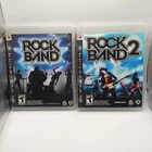 Rock Band 1 and 2 Bundle (Sony PlayStation 3) - Complete CIB, TESTED AND WORKING