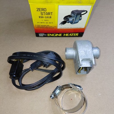Zerostart 1'' Inline Engine Coolant Heater 830-1018