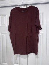 New No Tags Nike Dri Fit Women's Activewear, Short Sleeve, Maroon Red, XL