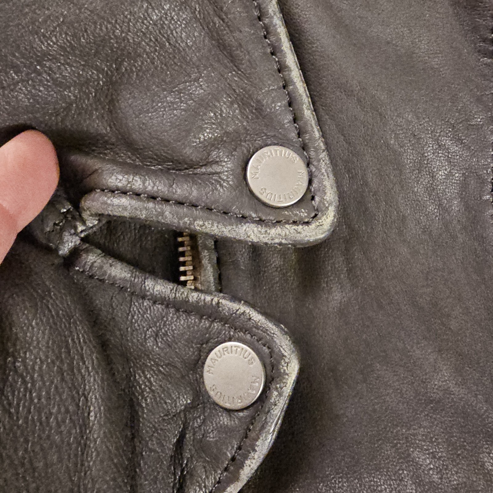 Mauritius Sofia Soft Lamb Leather Jacket Womens S… - image 6