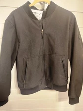 William Rast by Justin Timberlake Men's Bomber Style Jacket Black Medium