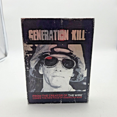 Generation Kill (DVD, 2008) , 3-Disc Box Set, HBO Mini-Series EUC