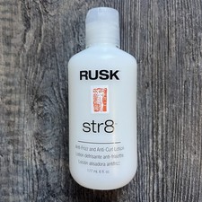 Rusk Str8 Anti Frizz And Anti Curl Lotion 6oz / 177mL