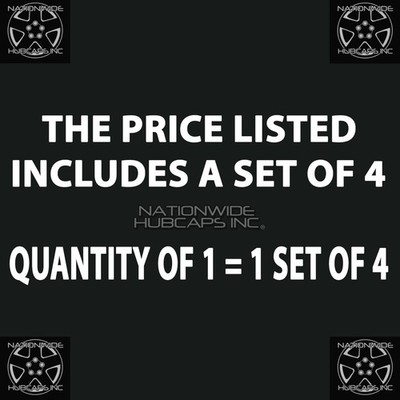 ONE SINGLE 2017-2019 TOYOTA COROLLA LE STYLE # 528-16BLK 16 GLOSS BLACK HUBCAP