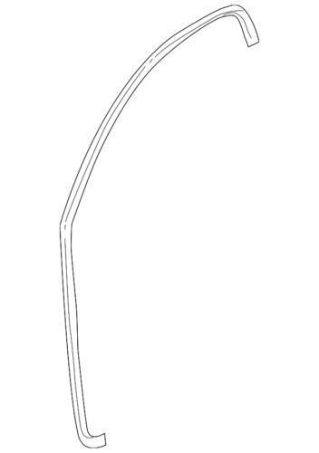Genuine Ford XF2Z-1620708-AA Door Weatherstrip Genuine Ford XF2Z-1620708-AA Door Weatherstrip