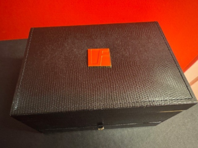 Coffret/écrin Vide Linda Farrow Pour Bijoux Ou Lunettes - Noir, Neuf Sans étiquette
