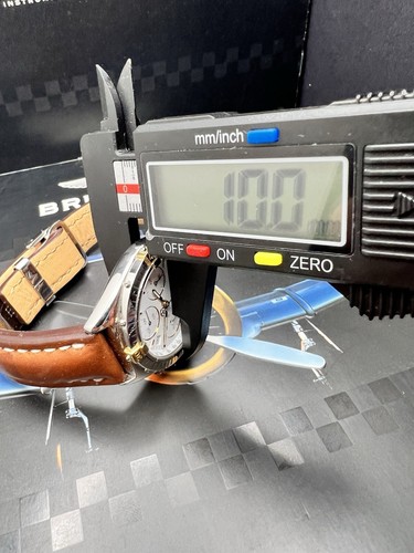 Breitling 36mm Chrono Sextant B55047 MechaQuartz White Dial, NOS Strap, and Box - Picture 20 of 24