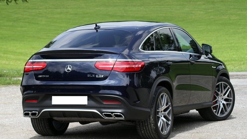Carbon Fiber Fit FOR Mercedes Benz GLE C292 Coupe A Look Rear Trunk Spoiler 19 - Picture 5 of 5