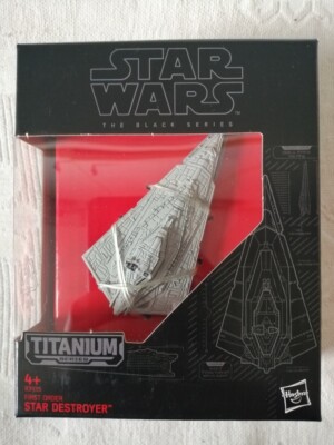 ACTION FIGUR - STAR WARS TITANIUM SERIES 06 - STAR DESTROYER - SEALED