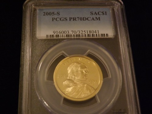 2005-S $1 Sacagawea PGS PR 70 DCAM