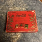 Vtg Coca Cola Playing Cards Green & Red Double Decks in Collectible Tin And Box — photo 2