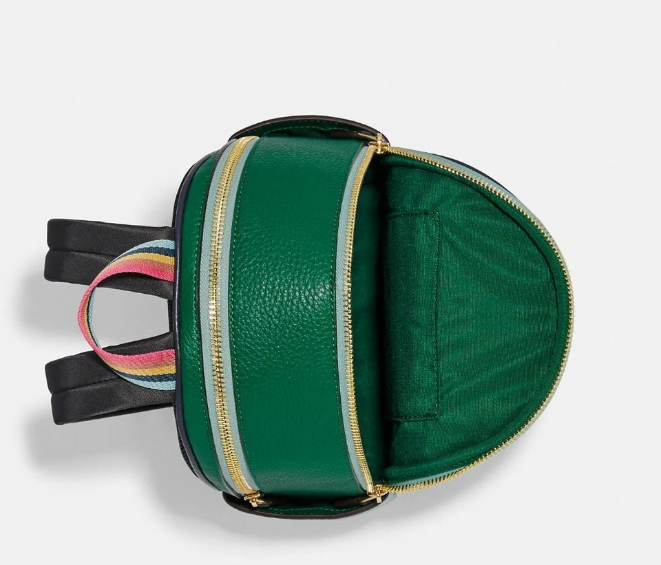 Coach Mini Court Backpack With Radish and Leather eBay