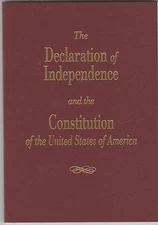 Declaration of Independence and the Constitution of the United States SHIPS FREE