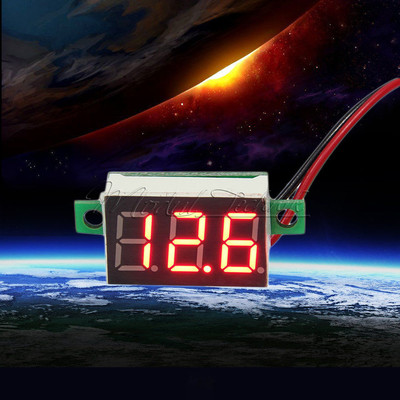 Red DC 4.0-30V 0.36 2 Wire LED Digital Panel Meter Voltage Voltmeter