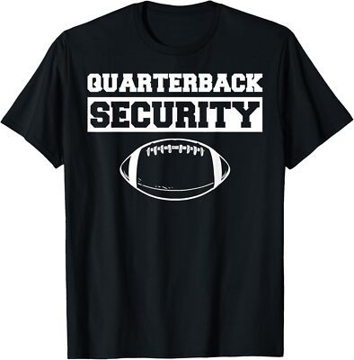 Football Player Costume Quarterback Security Lineman Unisex T-Shirt