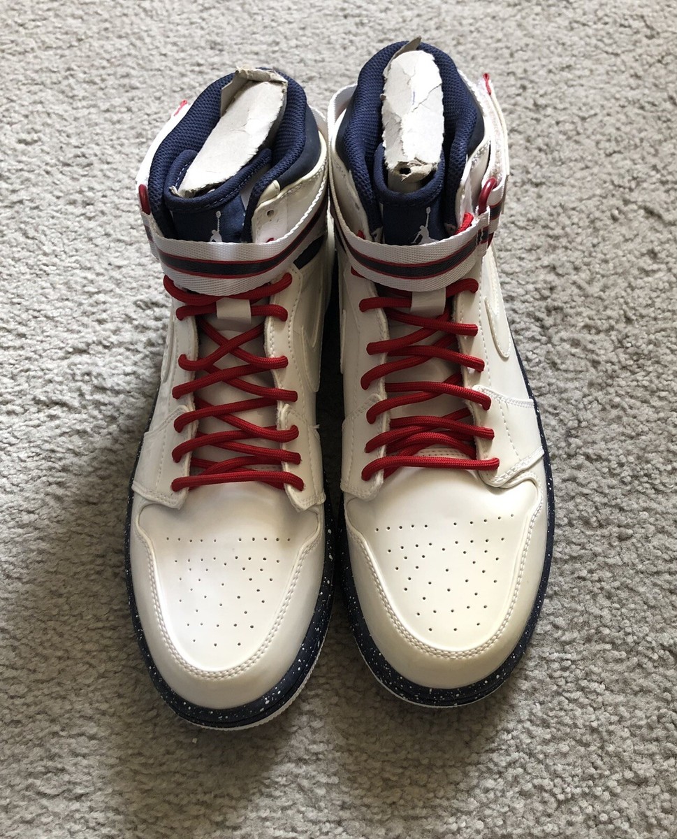 Nike AIR JORDAN HI OG STRAP PREMIER OLYMPIC 2012 USA White