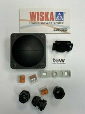 Wiska 308 Weatherproof Outdoor Combi & Wago Junction Box Black White Grey IP67
