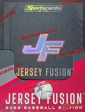 2022 JERSEY FUSION BASEBALL EDITION FACTORY SEALED BOX Free Ship MICKEY MANTLE?