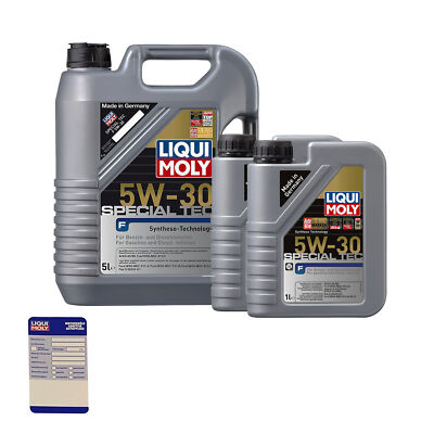 Liqui Moly 3853 LM 3853 Motoröl, Öl, Leichtlauf Special F 5 W-30 7L