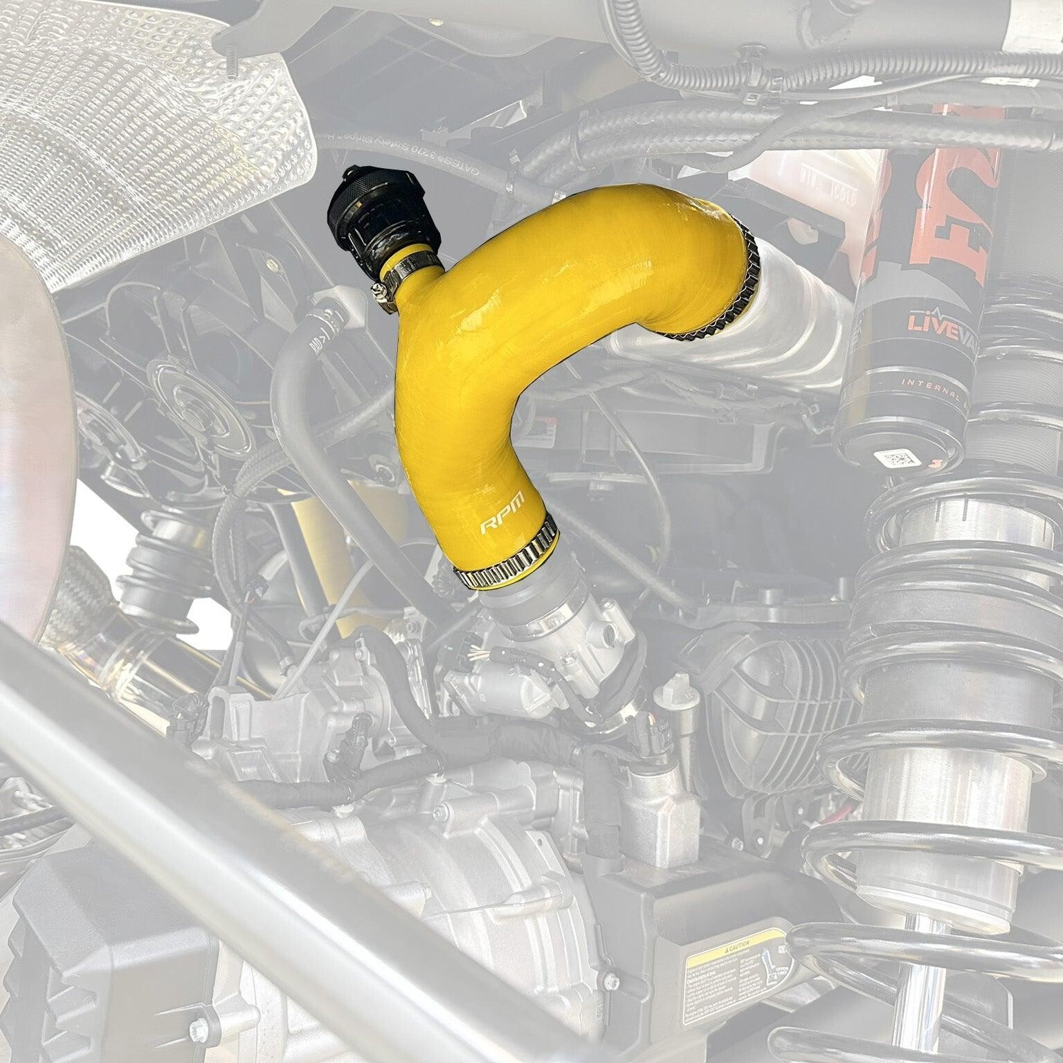 RPM Black Blow Off Valve Kit for Can-Am Maverick R X rs with Smart-Shox 2024-25