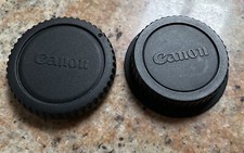 Canon Rebel EOS Body Cap And Rear Lens Cap Set Bayonet Mount