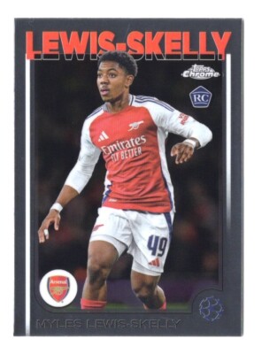 Myles Lewis-Skelly 2024-25 Topps Chrome UEFA Club Competitions