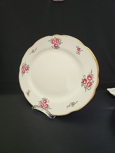 Royal Stafford CAMEO ROSE Large Serving Platter 15" x 12" England Bone China - Picture 3 of 4