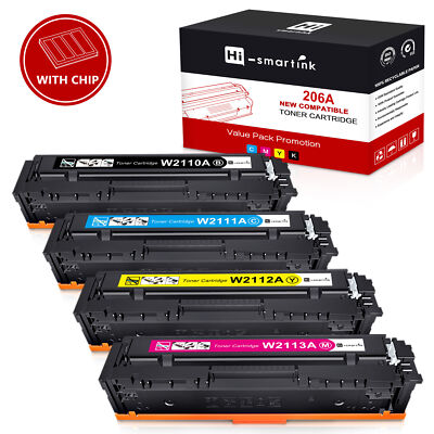 W2110A Toner Compatible For HP 206A LaserJet Pro MFP M283cdw M283 M282 With Chip
