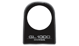 1976 Honda GL1000 Goldwing Decals / Pin Striping / Warning Caution Set - RED - Picture 5 of 6