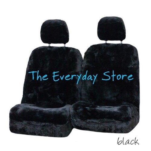 Aussie Made Premium Plus Sheepskin (Lambswool) Car Seat Covers 30MM