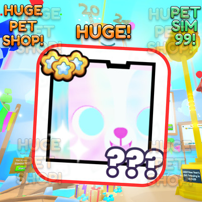 Huge Tiedye Corgi - Pet Simulator 99 - Pet Sim 99 - GÜNSTIGE & SCHNELLE LIEFE...
