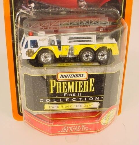 MATCHBOX PREMIERE COLLECTION PARK RIDGE EXTENDING LADDER FIRE ENGINE MB18-C35