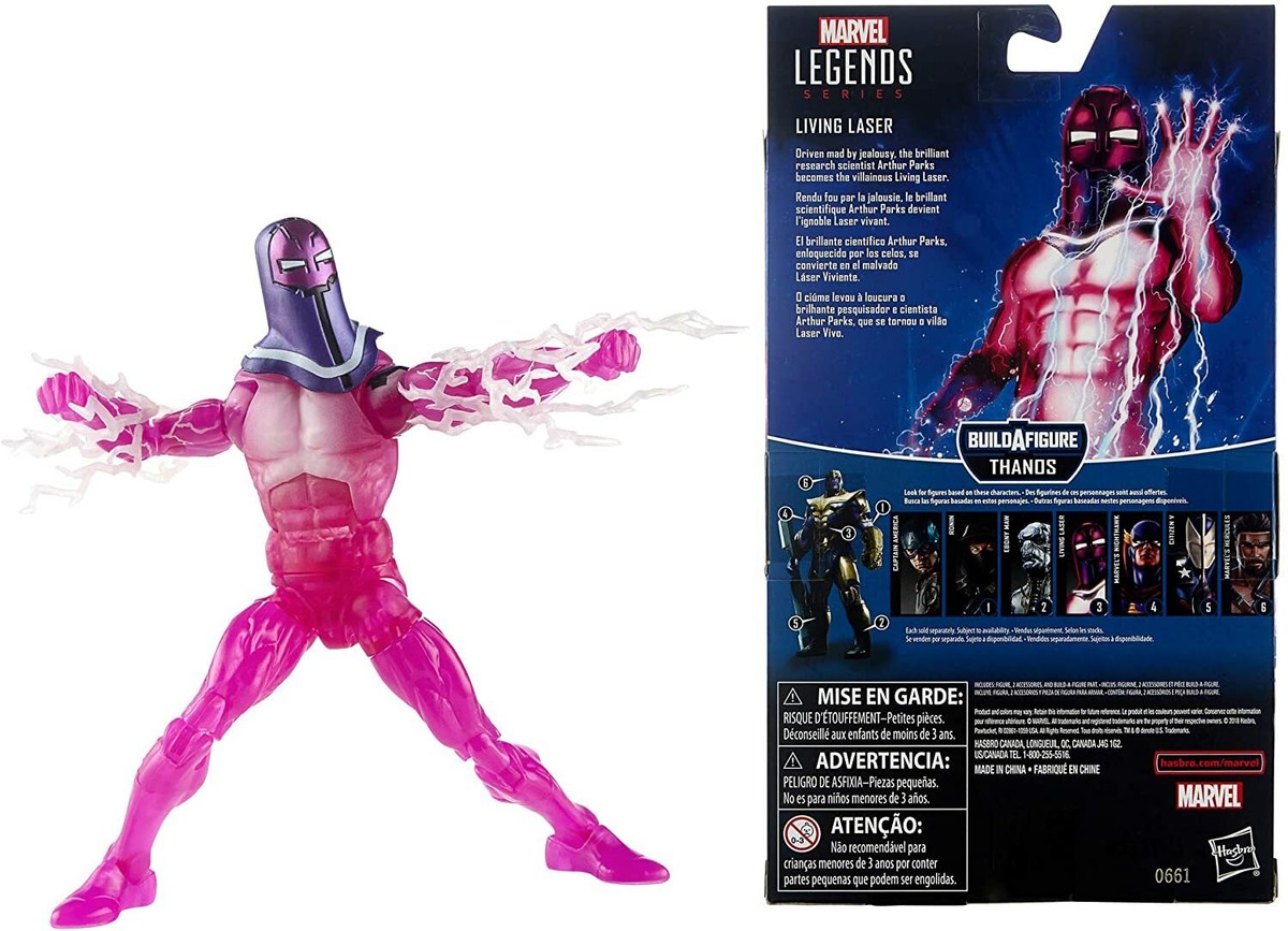 Hasbro Marvel Legends Series 6-inch Living Laser Figure | eBay