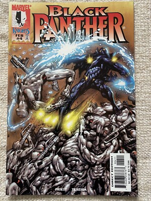 BLACK PANTHER Vol. 2 #4 1st Full White Wolf Marvel Knights Comics - NM 1999