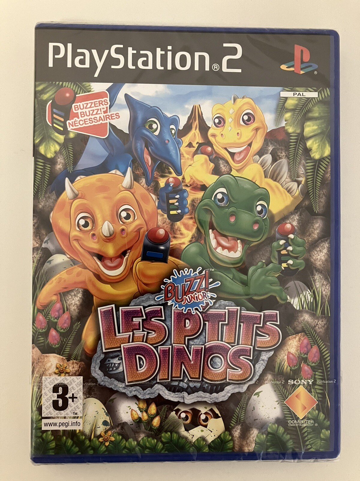 Buzz ! Junior : Les P'tits Dinos - PS2 playstation 2- neuf sous blister