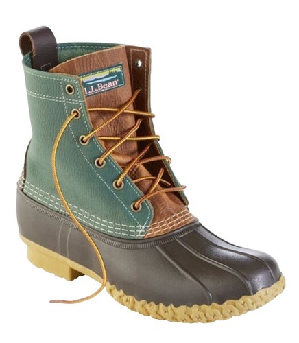 50s/60s Vintage LL Bean Maine Hunting Duck Boots Leather Rubber Lace Up Mens 8M‎ Vintage LL Bean Duck Boots, Maine Hunting Shoes, Men main image 4