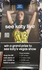 ADIDAS  KATY PERRY NO CONTEST 2011  BANNER POSTER Rare Retro LE Store Display — photo 1
