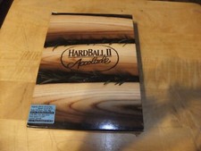 Vintage 1989 HardBall II Accolade Baseball PC Game IBM 100 COMP EXC COND