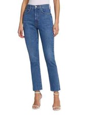 NWD Veronica Beard Alenah Slim Straight Jeans Size 26 Wanderer Dust 3D455