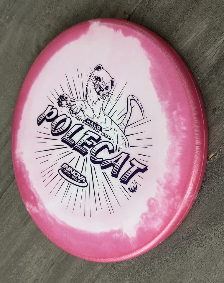 Innova Star Halo Polecat Halo Putt & Approach Disc 1300 Pink Golf New - Image 4 of 4